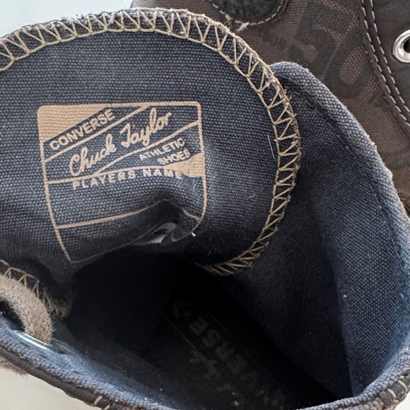 Converse Chuck 70 High-Top Sneakers - Dark Brown and Tan. Unisex M4. W6 - Picture 9 of 13